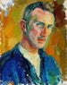 Self-portrait - Magnus Enckell — artwork view