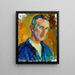 Self-portrait - Magnus Enckell — framed artwork on a wall