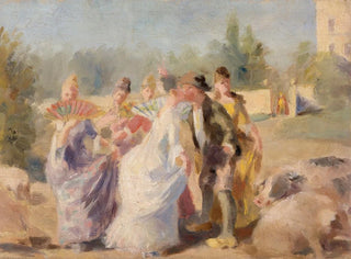 La princesse et le porcher - Magnus Enckell — artwork view