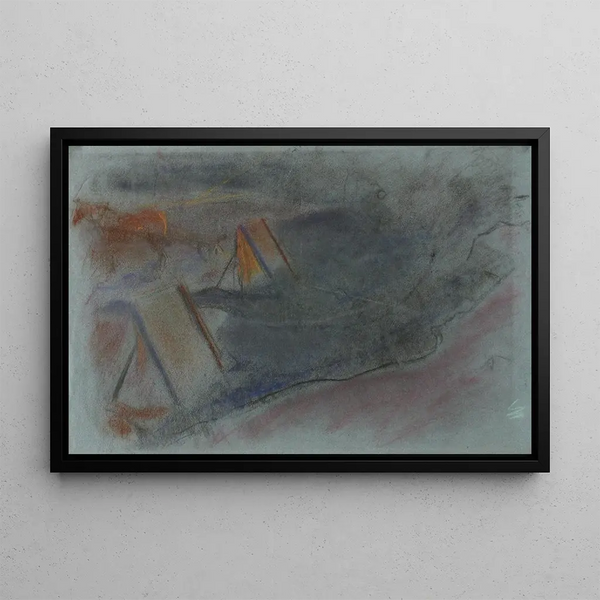 Study of a Working Horse - Magnus Enckell — framed artwork on a wall