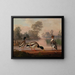 Canards - Magnus von Wright — framed artwork on a wall