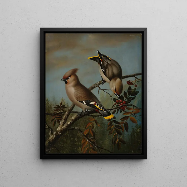 Jusqu'à Rowan - Magnus von Wright — framed artwork on a wall
