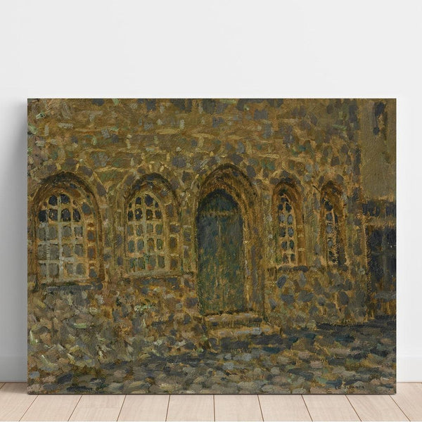Reproduction of the painting Old House, Tréguier - Henri Le Sidaner