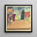 Country house near Fribourg - Paul Klee — framed artwork on a wall