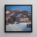 House of Peasant - Friedrich Beck — framed artwork on a wall