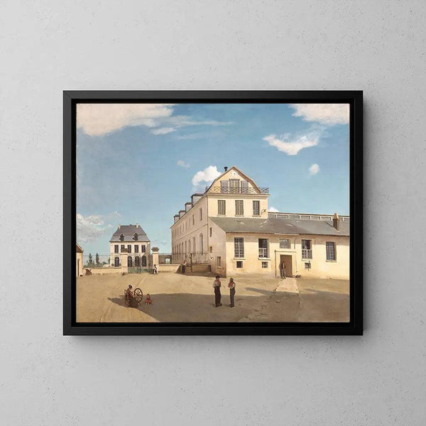 Reproduction of the painting House and Factory of Monsieur Henry - Jean-Baptiste-Camille Corot