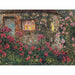 Reproduction of the painting Exterior house painting among roses - Henri Le Sidaner