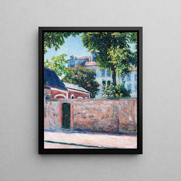 Reproduction of the painting Houses in Argenteuil - Gustave Caillebotte