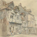 Houses in Dieppe - David Roberts — artwork view