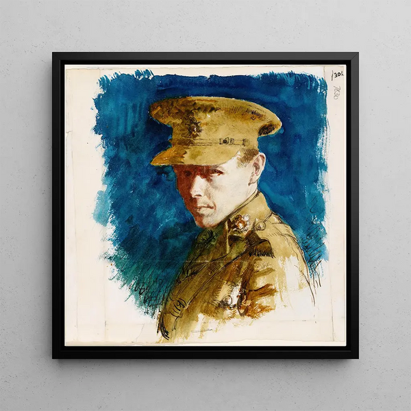 Major Orpen Painting - William Orpen — framed artwork on a wall