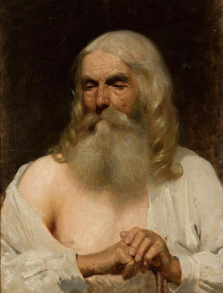Maksymilian Gierymski - Bust of an old man.webp