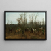 Return of the Hunt - Maksymilian Gierymski — framed artwork on a wall