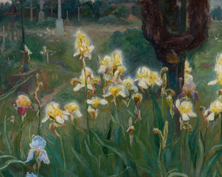 Iris at the Cemetery - Maksymilian Neuman — artwork view