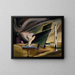 Deserted Landscape - Malcolm Roberts — framed artwork on a wall