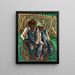 Frères - Malvin Gray Johnson — framed artwork on a wall