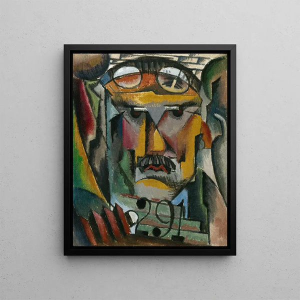 Alfred Stieglitz - Man Ray — framed artwork on a wall