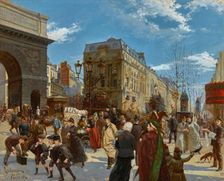 La porte Saint-Martin - Manfred Lindemann-Frommel — artwork view