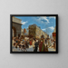 La porte Saint-Martin - Manfred Lindemann-Frommel — framed artwork on a wall