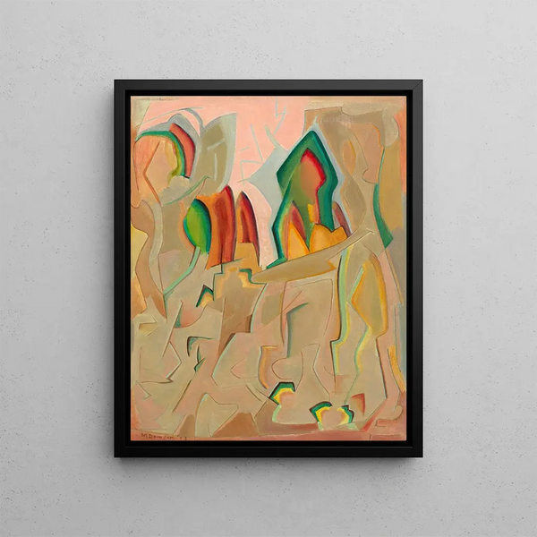 Ariel - Manierre Dawson — framed artwork on a wall