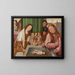 Nativity - Style of Jérôme Bosch — framed artwork on a wall