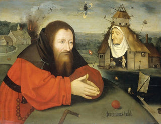 La Tentation de saint Antoine - Manière de Jérôme Bosch — artwork view