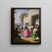 Acclamations aux portes de la ferme - Manuel Cabral Aguado Bejarano — framed artwork on a wall