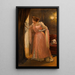 An Outburst of Jealousy - Manuel Cusí y Ferret — framed artwork on a wall
