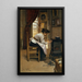 Near the Fire - Manuel Cusí y Ferret — artwork view