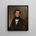 Salomon White Roberts - Manuel Joachim de França — framed artwork on a wall