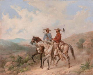 Chicanos Painting - Manuel Serrano — artwork view