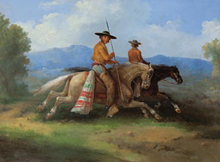 Chinacos Painting - Manuel Serrano — artwork view