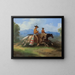 Chinacos Painting - Manuel Serrano — framed artwork on a wall