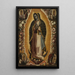 Virgin of Guadalupe - Manuel de Arellano — framed artwork on a wall