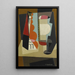 Cubist Still Life Painting - María Blanchard — framed artwork on a wall