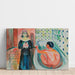 Reproduction of the painting Marat in Bath and Charlotte Corday Edvard Munch - Edvard Munch