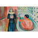 Reproduction of the painting Marat in Bath and Charlotte Corday Edvard Munch - Edvard Munch