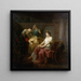 Marc Antoine mortally wounded with Cleopatra - Louis Moritz — framed artwork on a wall