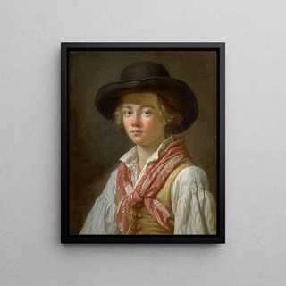 MarcAntoine Bilcocq - Portrait of a man with a black hat.webp