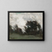 A September Breeze, Gray Day - Marc-Aurèle de Foy Suzor-Coté — framed artwork on a wall