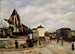 L'église Saint-Germain-de-Charonne, la place Saint-Blaise et la rue de Bagnolet - Marcel Leprin — artwork view
