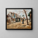 Rue Saint-Ouen - Marcel Leprin — framed artwork on a wall