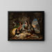 Don Juan et Hadès - Marcel Saunier — framed artwork on a wall