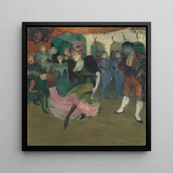 Marcelle Lender dancing the boléro at Chilpric - Henri de Toulouse-Lautrec — wall display of the artwork