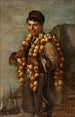 The Onion Seller of the Riviera - Marcellin-Gilbert Desboutin — framed artwork on a wall