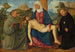 La Pietà avec les saints François et Nicolas de Tolentino - Marcello Fogolino — artwork view