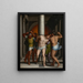 The Flagellation - Marcello Venusti — framed artwork on a wall
