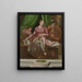 La Sainte Famille - Marcello Venusti — framed artwork on a wall