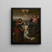 The Baptism of Christ - Marcellus Coffermans — framed artwork on a wall