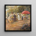 Market of Flowers - Ekaterina Sergeevna ZarudnajaKavos — framed artwork on a wall