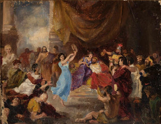 Danse de Salomé devant Hérode (sketch) - Marcin Gottlieb — artwork view